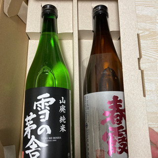 日本酒720ml2本入箱付き