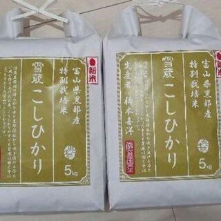 【新米】特別栽培米 こしひかり 10kg(5kg×2袋)