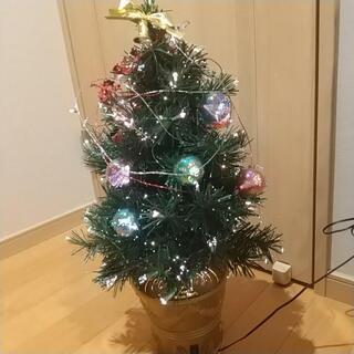 ファイバークリスマスツリー 箱付