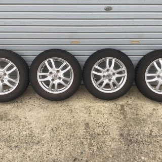 【ネット決済】中古スタッドレスタイヤ155/65R13アルミホイール付