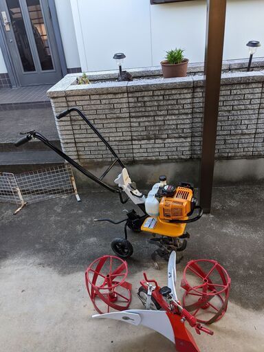 リョービ耕運機　RCVK-4300　培土器　スパイラルローター
