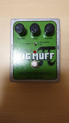 ELECTRO-HARMONIX Bass Big Muff  ベース用エフェクター ギターにも