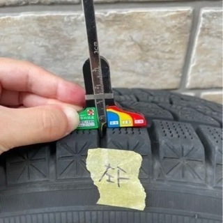 【美品！】国産スタッドレスタイヤ&ホイールセット