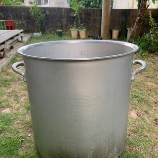 特大　アルミ　寸胴　鍋