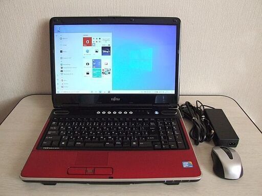 高速SSD120GB搭載　Fujitsu FMV-BIBLO NF/D75 ノートパソコン　(3865)