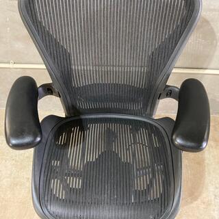 Herman Miller Aeron ハーマンミラー アーロンチェア Bサイズ グラファイト