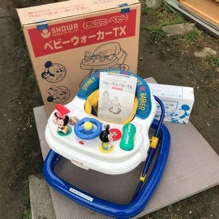 【お取引先決定】ショーワ　歩行器　ディズニーベビー　ベビーウォー...