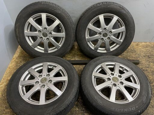 DUNLOP ENASAVE EC203 195/65R15】夏タイヤ【WORK Septimo 15インチ