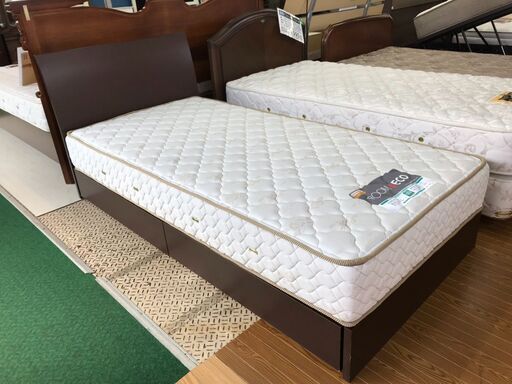 【愛品館八千代店】RoomDeco　フランスベッド　シングルベット　スタイルサポートハード