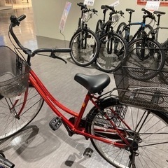 自転車(ママチャリ)26インチ　カゴ付き