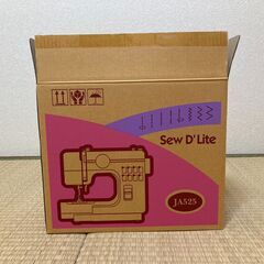 【ネット決済・配送可】ミシン　Sew D`Lite   JA525