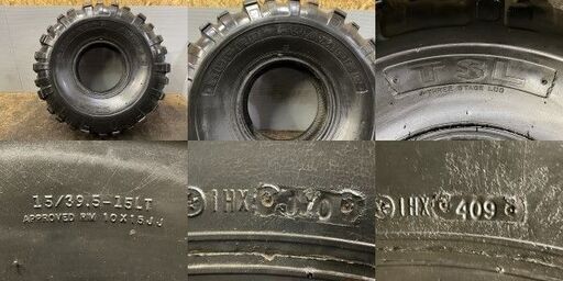 タイヤ、ホイール INTERCO SUPER SWAMPER スワンパー 15/39.5-15LT 15 