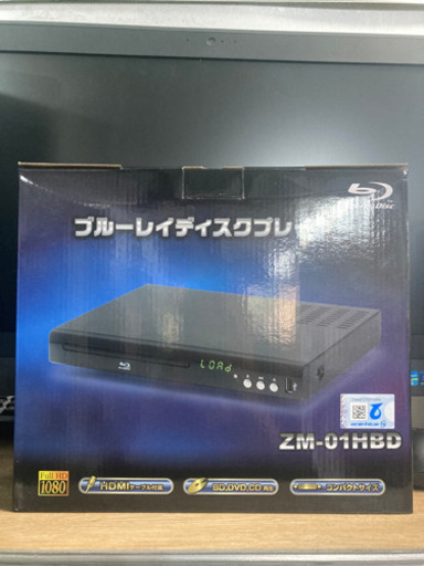 「新品未使用」ブルーレイディスクプレーヤー/ZM-01HBD