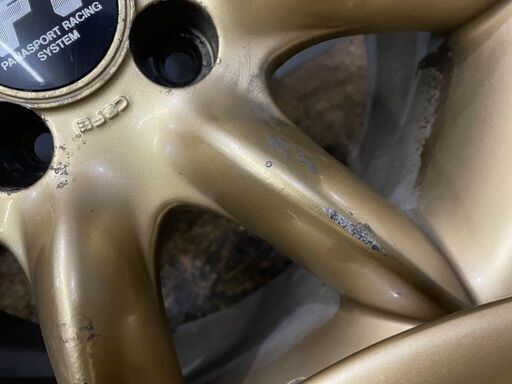 Panasport Racing F1 パナスポーツ 社外ホイール 16インチ 4本 7J4HPCD100約+30 希少 絶版 ロードスター ヴィッツ等　(VHI181)クレジットカード QRコード決済可能