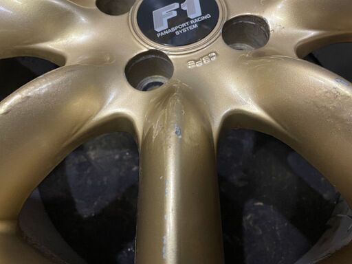 Panasport Racing F1 パナスポーツ 社外ホイール 16インチ 4本 7J4HPCD100約+30 希少 絶版 ロードスター ヴィッツ等　(VHI181)クレジットカード QRコード決済可能