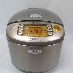 【恵庭】象印　炊飯器　NP-HD18　2009年製　1升炊き　大...