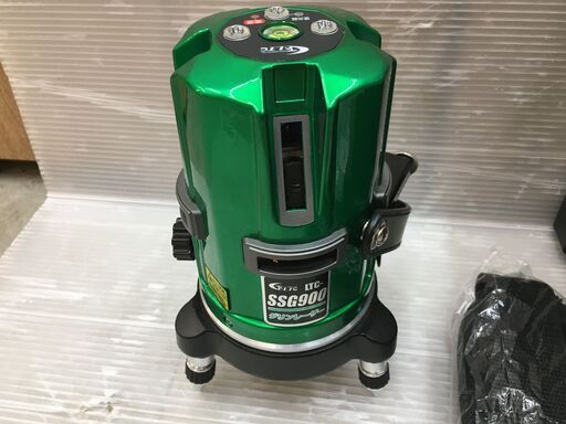 テクノ LTC-SSG900 墨出し器 グリーンレーザー 中古品