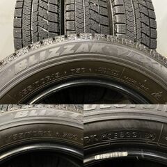 BS BLIZZAK VRX 155/70R13 13インチ スタッドレス 4本 2018年製 バリ溝 