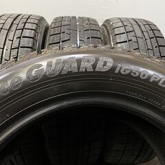 YOKOHAMA ice GUARD iG50 PLUS 205/60R16 16インチ スタッドレス 4本 2017年製 バリ溝 ノア ヴォクシー ビアンテ等　(VTN469) クレジットカード QRコード決済可能