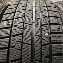 YOKOHAMA ice GUARD iG50 PLUS 225/55R17 17インチ スタッドレス 4本 2017年製 バリ溝 アテンザワゴン アルファード等　(VTN470)クレジットカード QRコード決済可能
