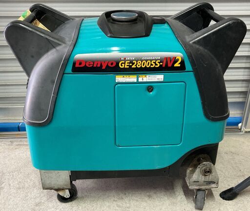 デンヨー インバーター発電機 GE-2800SS-IV2 バッテリー欠品