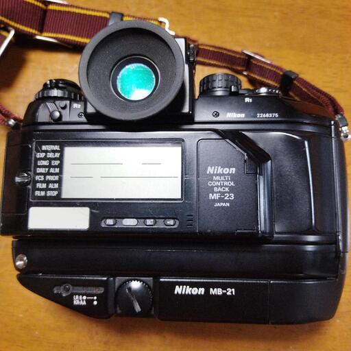Nikon F4S本体 MB-21つき