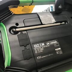 ✨日立 中古 ラジオ付きテレビ リモコン付 Bluetooth機能付 UR18DSML✨うるま市田場✨ Yahoo!オークション - 日立工機 HITACHI コードレスラジオ付きテレビ