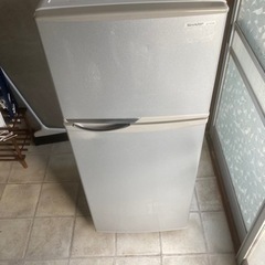 冷蔵庫 SHARP SJ-H12W 2012年製　通電確認済み