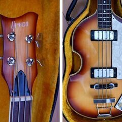 値下げ再出品【Japan Vintage】グレコ／Greco バイオリンベース VB-450 