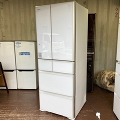 【505L•6ドア】HITACHI 冷蔵庫　2017年製　フレン...