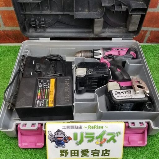 日立 DV14DSL コードレスドライバードリル ※ライト点灯しません モーターから異臭【リライズ野田愛宕店】【店頭取引限定】【中古】管理番号：ITY83ZFWXSUW