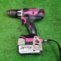 日立 DV14DSL コードレスドライバードリル ※ライト点灯しません モーターから異臭【リライズ野田愛宕店】【店頭取引限定】【中古】管理番号：ITY83ZFWXSUW