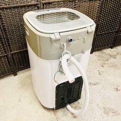 【売約済み】ベステック　bestek 洗濯機 全自動洗濯機 3.8kg 一人暮らし 小型 抗菌パルセーター 家庭用 BTWA01 コンパクト　小さい　ミニ　検　ハイアール　Haier 二層式　脱水　2018年製 