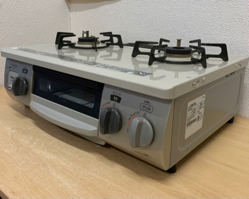 札幌市内無料配送 3ヶ月保証 2015年製 美品 リンナイ ガスレンジ LPガス用コンロ RT33NJH-L