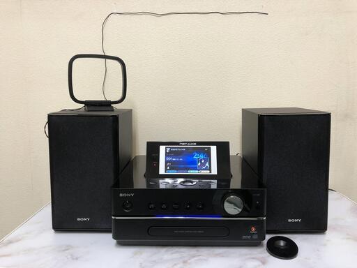 SONY HDD NETWORK AUDIO SYSTEM NET JUKE ネットジューク ネットワークオーディオシステムNAS-D55HD スピーカー SS-D55HD　2007年製