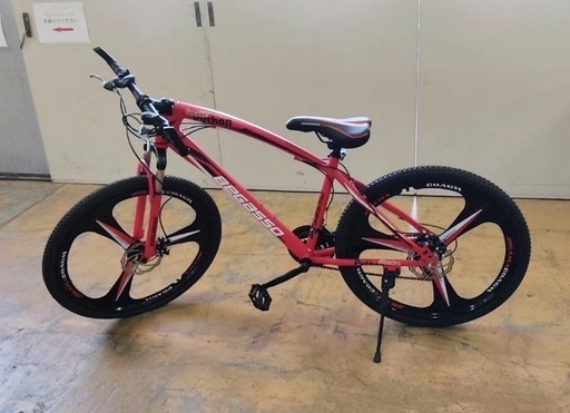 チューブ新品】マウンテンバイク 26インチ 自転車 MTB 3x6 18段変速