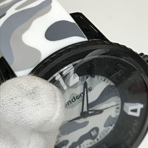 腕時計 tendence テンデンス カモフラ ラバーベルト ※未使用品