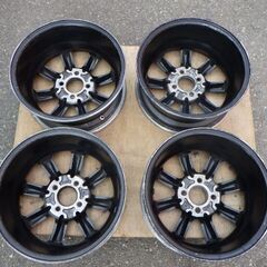 BR　ブラックレーシング　アルミホイール4本セット　14インチ　6Ｊ　+40　PCD100　4穴　キズ有　￥32,780税込