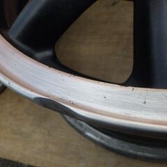 BR　ブラックレーシング　アルミホイール4本セット　14インチ　6Ｊ　+40　PCD100　4穴　キズ有　￥32,780税込