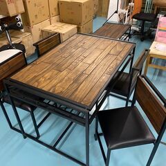 11/9売約済□GRANT ダイニング5点セット□bbf-0203