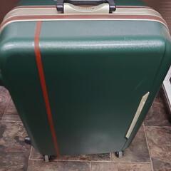 スーツケース緑(もらってください)