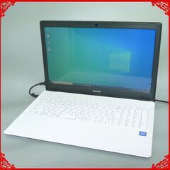 高速SSD ノートパソコン 中古美品 15.6型ワイド mouse MB-B504E