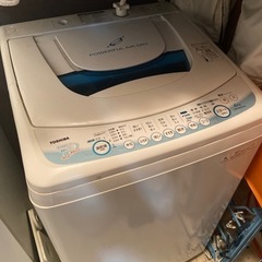 【TOSHIBA 洗濯機(6kg)　2010年製　AW-60GF】