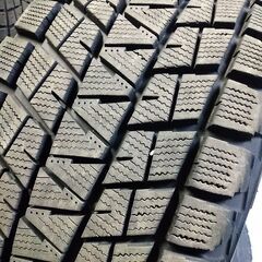 プラド 純正 アルミホイール ＋ スタッドレスタイヤ ＋ 純正ナット 20000円💰ブリヂストン DM-V1 ⭐265/65R17 17×7.5J off30 PCD139.7 4本 J4