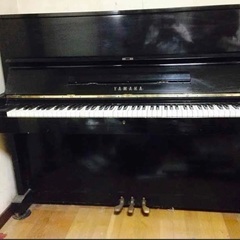 【ネット決済】YAMAHAアップライトピアノ黒