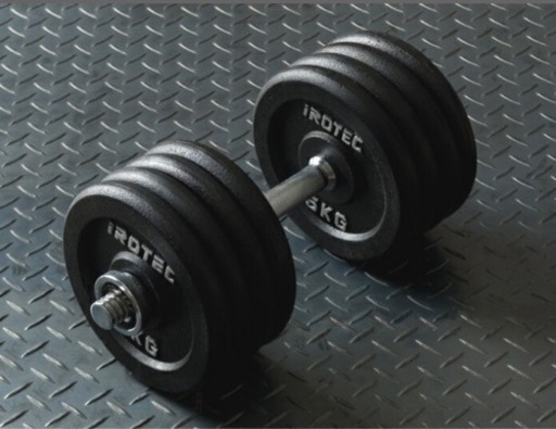 アジャストベンチ と ダンベル 42.5kg ✖︎ 2 1.25kg ✖︎ 4