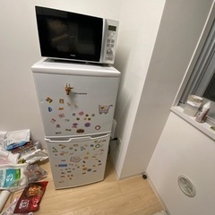 【決まりました】一人暮らし　冷蔵庫　レンジ　洗濯機の画像