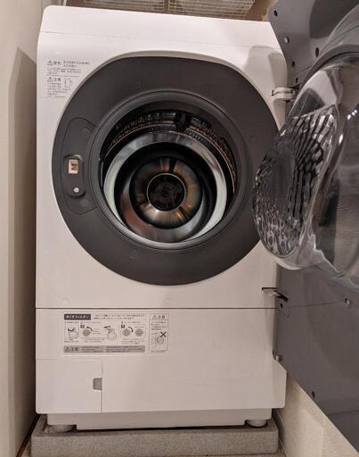 SHARP ES-P110　ドラム式洗濯乾燥機 [左開きタイプ](シルバー系)