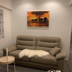 使用期間11ヶ月　美品　ニトリ　Nポケットソファ　3人掛け