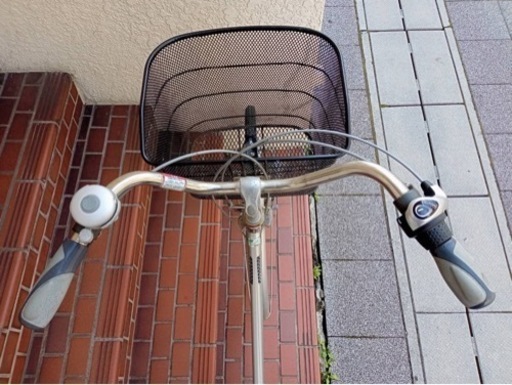 整備済自転車】27インチ内装3段変速 LEDオートライト付き ノーパンク 